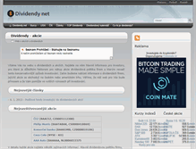 Tablet Screenshot of dividendy.net